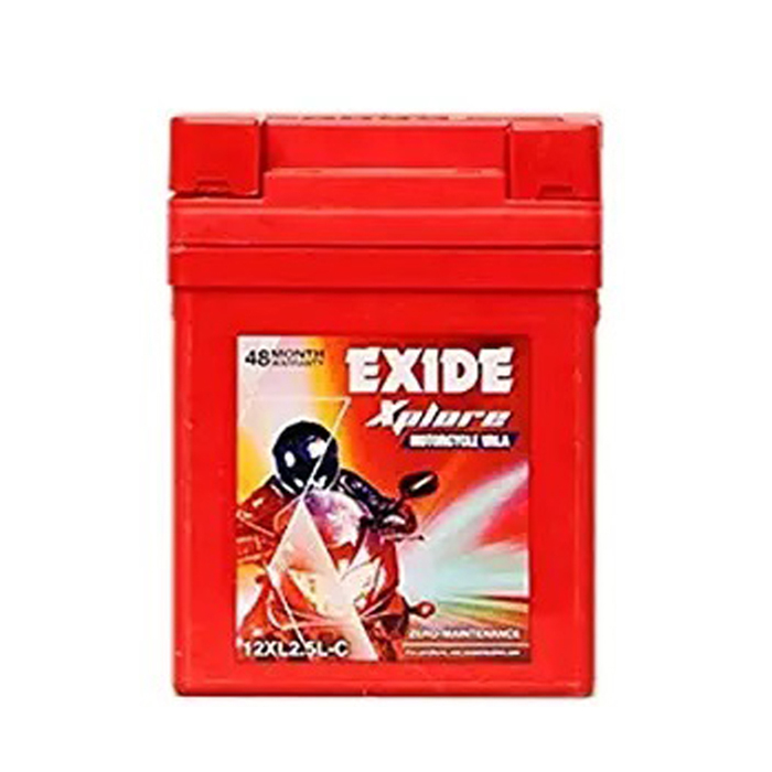 EXIDE XPLORE 12XL2.5L-C 2.5 Ah Battery